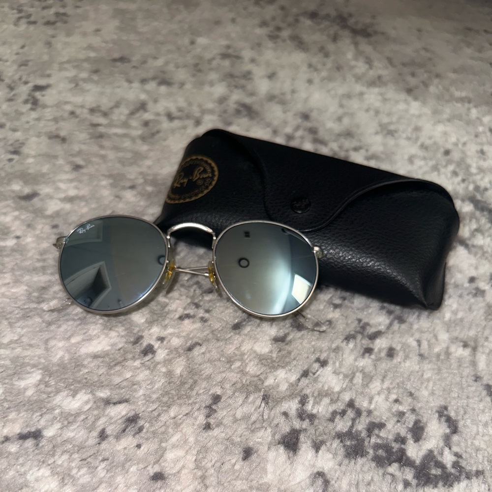 Ray-ban sunglasses round metal